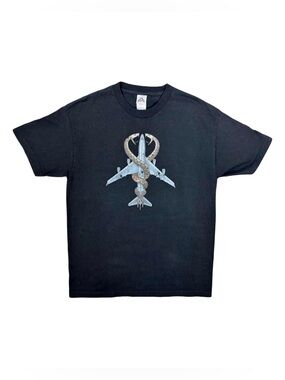 Vintage Y2K Alstyle Apparel & Activewear Snakes On A Plane Promo Tee - Large